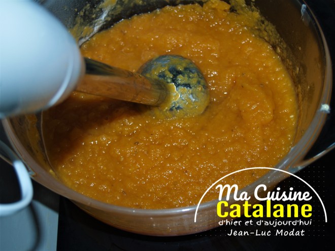 gratin sucré de potiron "Ma cuisine Catalane "